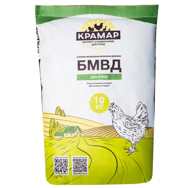 БМВД Універсальний для м'ясних порід птиці 30-20-10% - 10кг