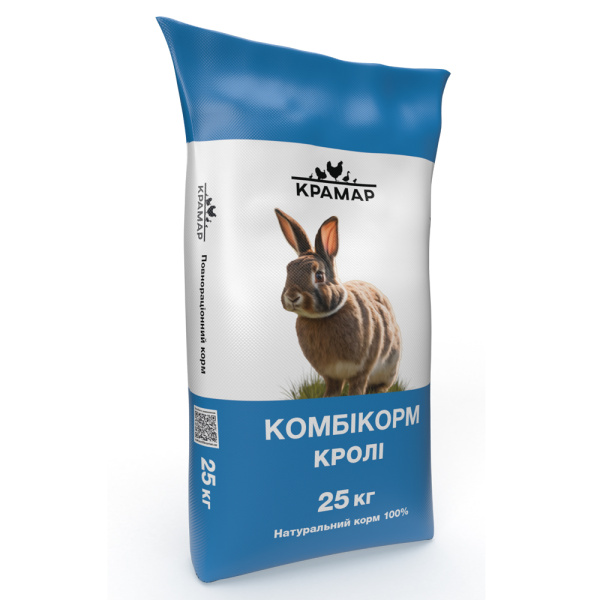Комбікорм для кролів КК 92-2 для дорослих кролів (від 150 днів)_ua|Комбикорм для кроликов КК 92-2 для взрослых кролей (от 150 дней)_ru