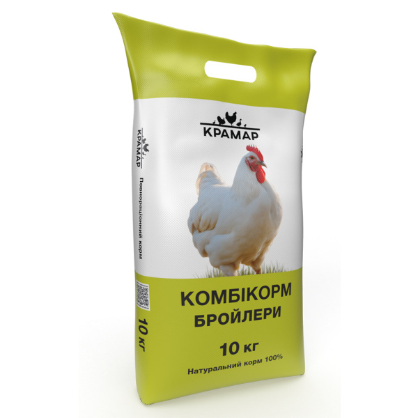 Комбікорм для бройлера ПК 6-4 Фініш (від 25 днів) - 10кг