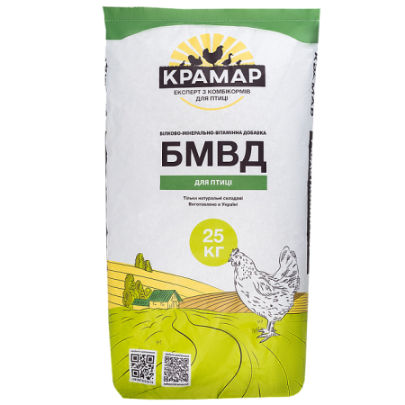 БМВД ПК 1-25 30% для курей яєчних кросів Продуктивний період (1-2 фаза)