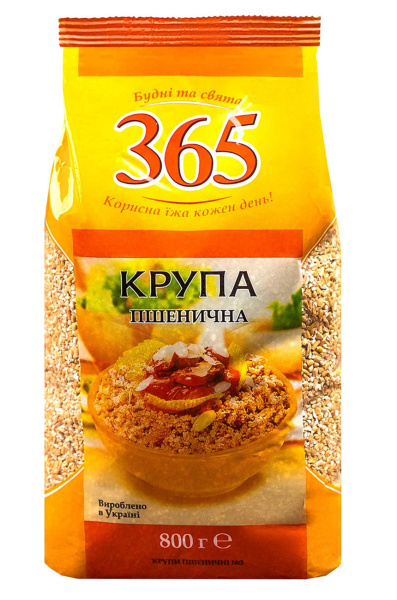Крупа пшенична ТМ 365_ua|Крупа пшеничная ТМ 365_ru