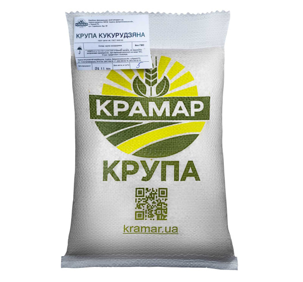 Крупа кукурузна кормова ТМ Крамар_ua|Крупа кукурузная кормовая ТМ Крамар_ru